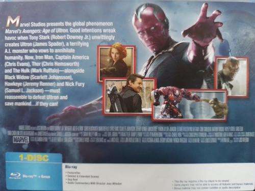 Blu-ray - Marvel Avengers Age of Ultron