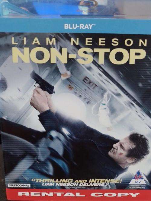 Blu-ray - Liam Neeson NON-Stop - Rental Copy