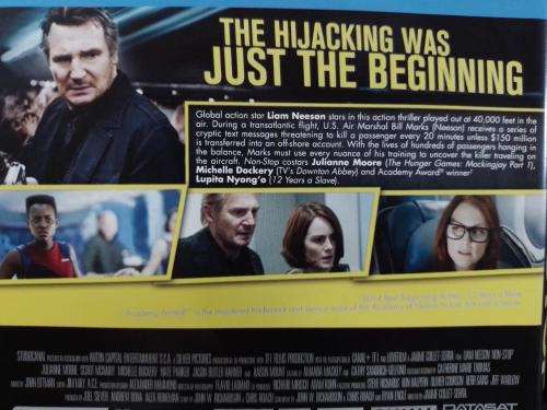 Blu-ray - Liam Neeson NON-Stop - Rental Copy