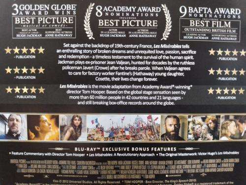 Blu-ray - Les Miserables