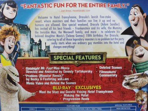 Blu-ray - Hotel Transylvania