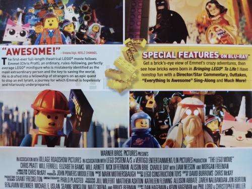 Blu-ray - The Lego Movie (Blu-ray + DVD)