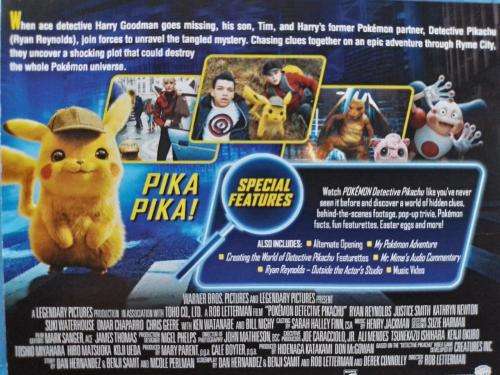 Blu-ray - Pokemon Detective Pikachu