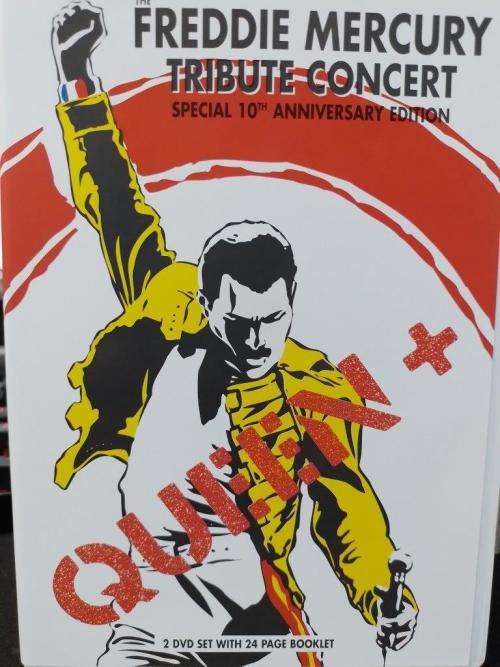 DVD - Queen + Various The Freddie Mercury Tribute Concert Special 10th Anniversary Edition
