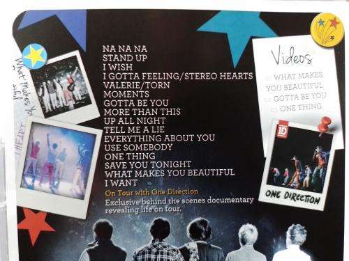 DVD - One Direction - Up All Night The Live Tour