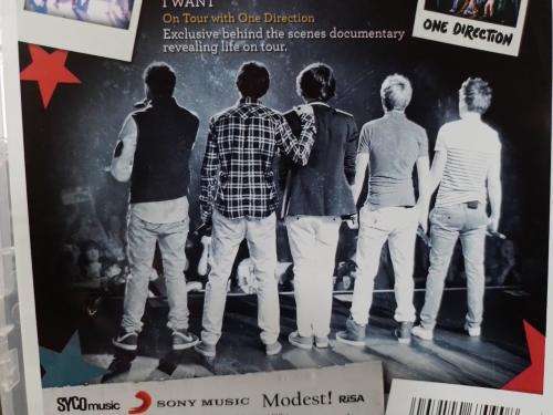 DVD - One Direction - Up All Night The Live Tour