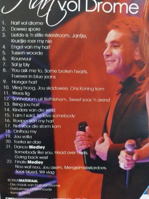 DVD - Theuns Jordan & Juanita Du Plessis - Hart Vol Drome