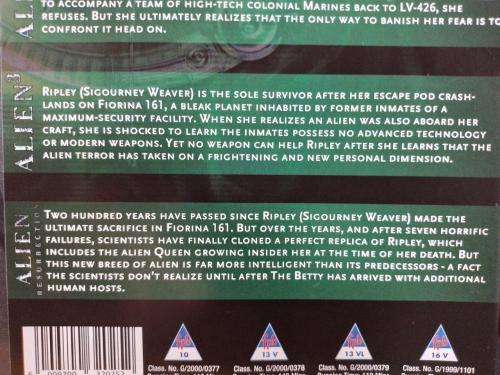 DVD - Alien Quadrilogy