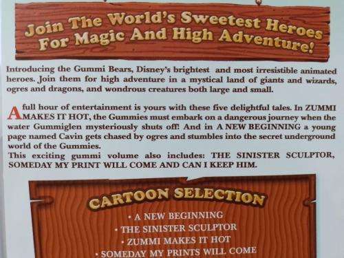 DVD - Adventures of The Gummi Bears - Volume 1