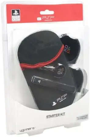 PSP Street,  Charger, 5 Games + 3 UMD Music videos loose + Starter Kit (4GB Memory Card)