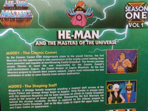 DVD - He-Man And The Masters of The Universe Season One Vol 1