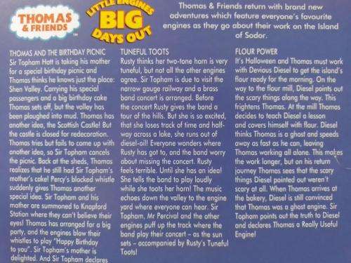 DVD - Thomas & Friends - Little Engines Big Day Out