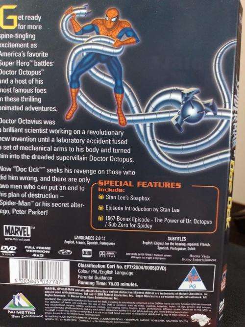 DVD - Spider-Man Vs Doc Ock