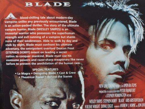DVD - Blade Wesley Snipes Stephen Dorff
