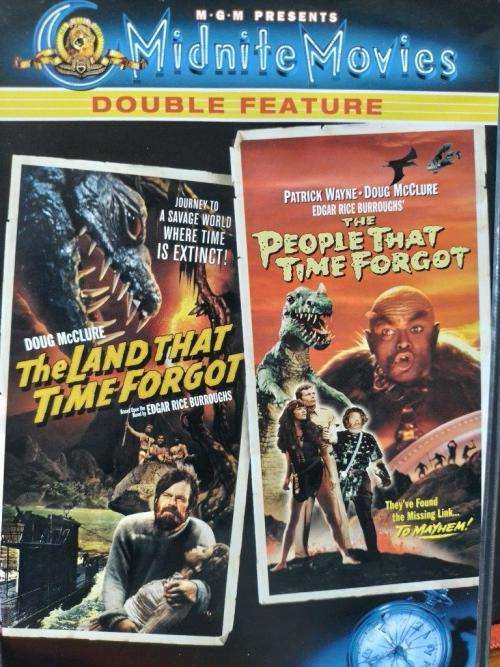 DVD - Midnight Movies - The Land That Time Forgot & The People That Time Forgot (ZONE 1 NTSC)