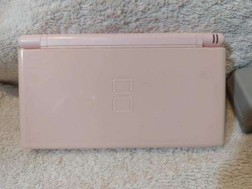 Nintendo DS Lite Pink, c/w Stylus, Generic Charger + Harry Potter Cartridge.
