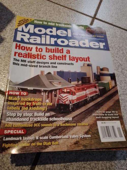 Job Lot Model Railroader Magazines 2008 12 Issues January to December