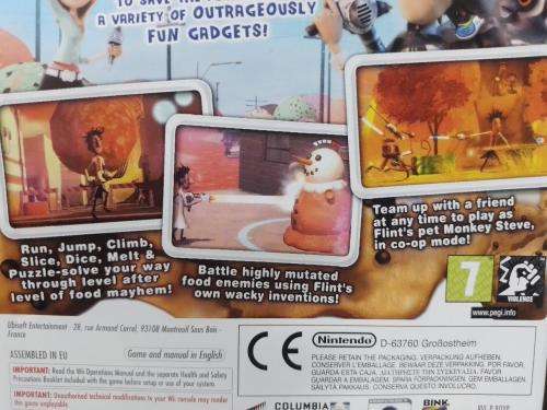 Wii - Cloudy with a chance of Meat Balls