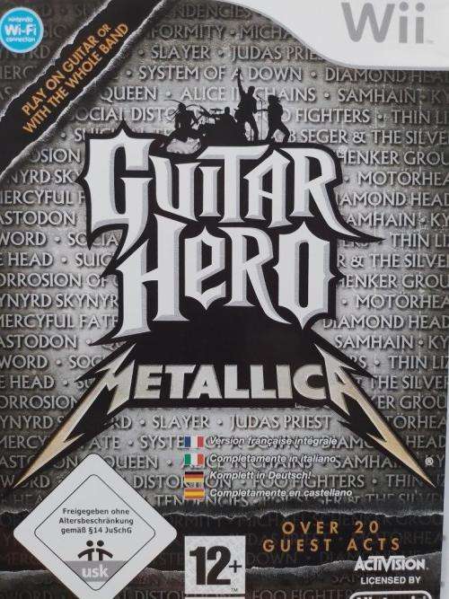 Wii - Guitar Hero Metallica