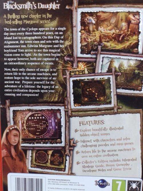 PC - Margrave Mysteries The Blacksmith`s Daughter - Hidden Object Game