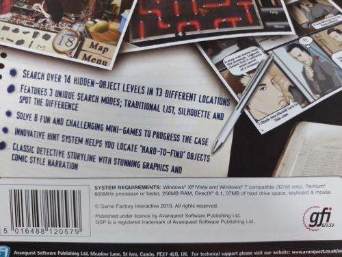 PC - Detective Agency - Hidden Object Game