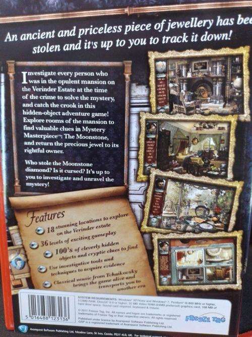 PC - The Moonstone - Hidden Object Game