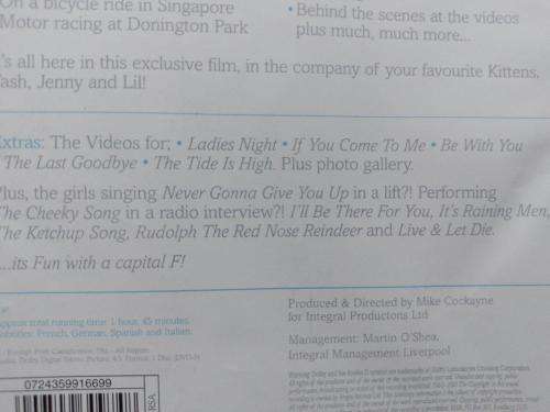 DVD - Atomic Kitten Be With Us (a year with...)