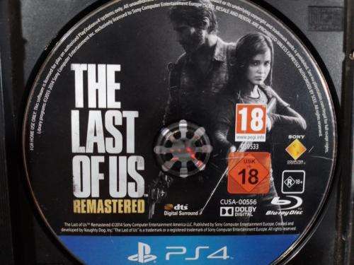 PS4 - The Last Of Us Remastered (Disc only)
