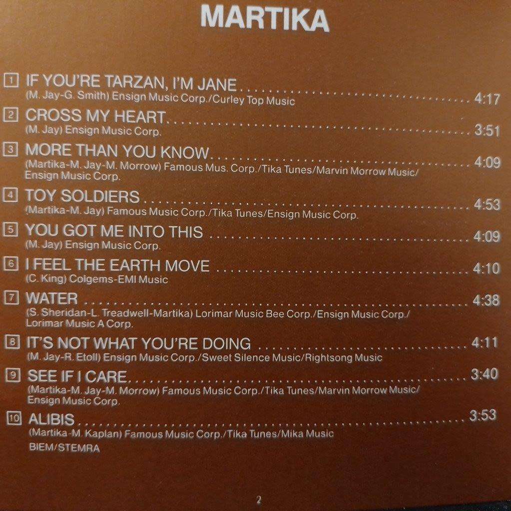 CD - Martika - Martika - CBS 463355 2