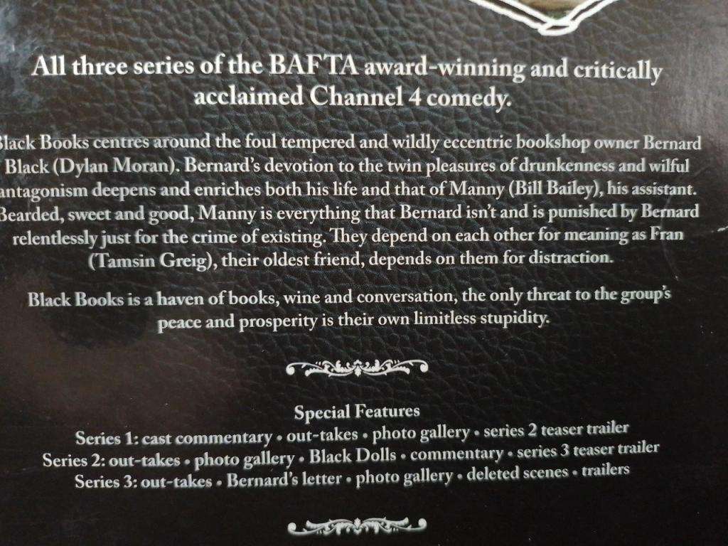 DVD - The Complete Black Books Series 1,2 & 3