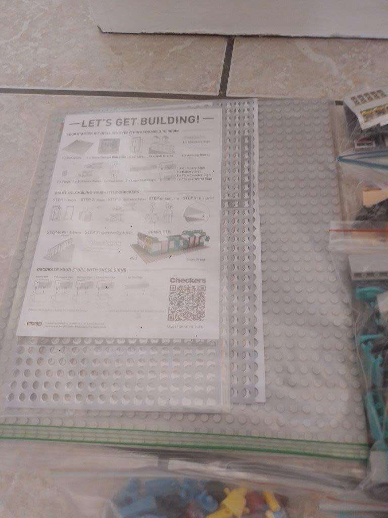 Large Job lot of Checkers Lego (Build your own Checkers)