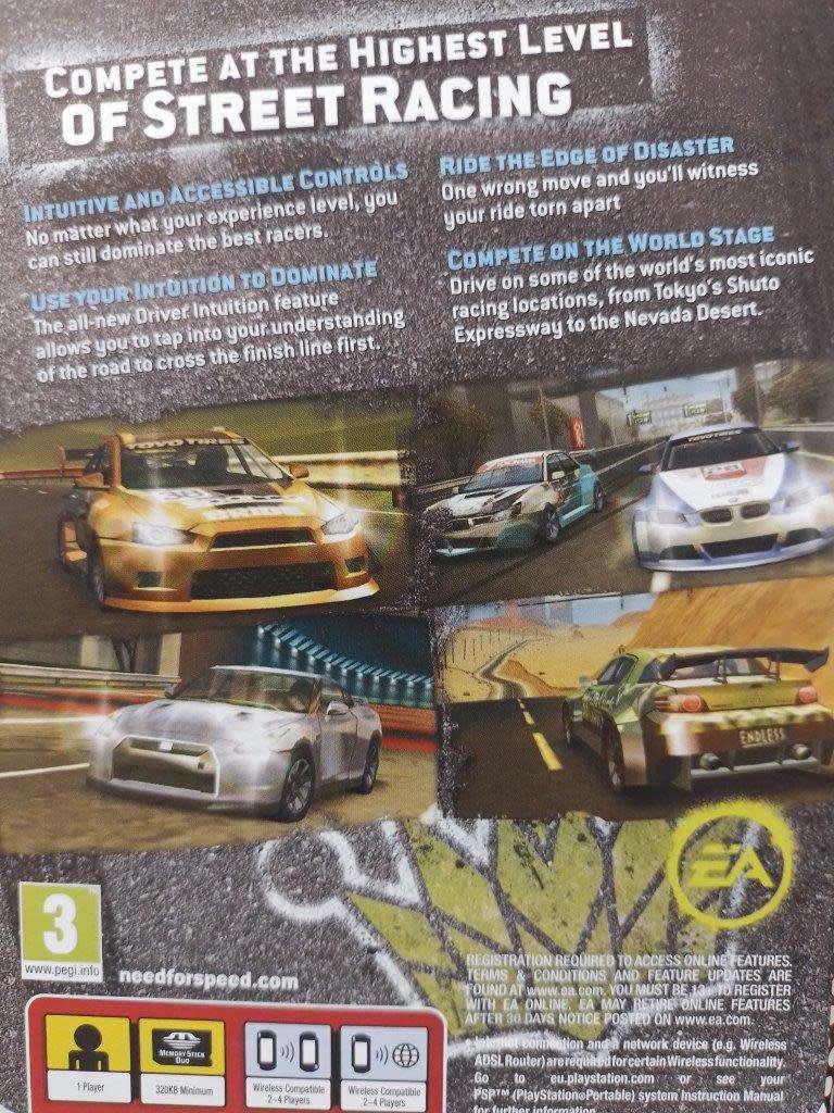 PSP - Need For Speed Prostreet - Essentials