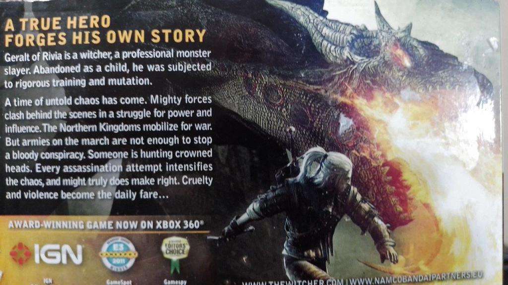 Xbox 360 - The Witcher 2 Assassins of Kings Enhanced Edition