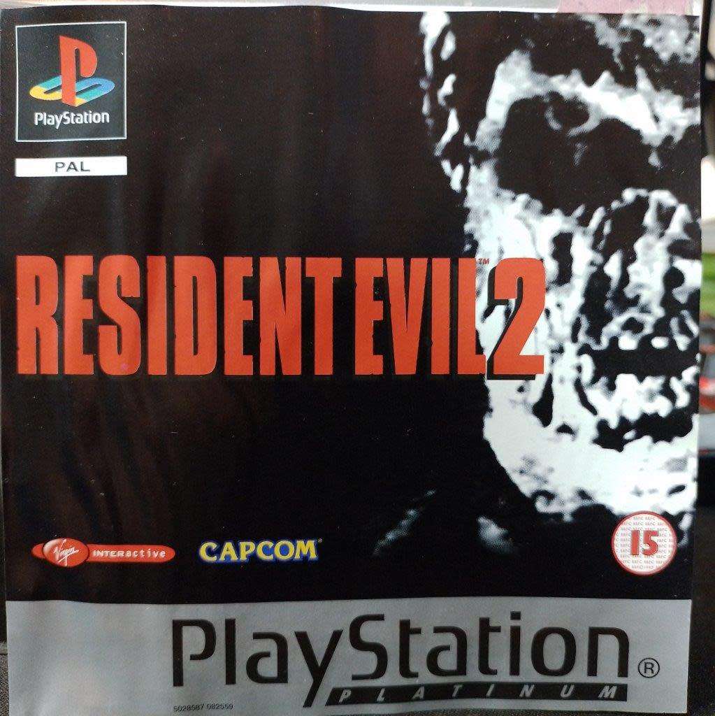 PS1 - Resident Evil 2 - Platinum