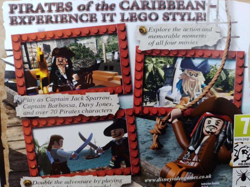 PS3 - LEGO Disney Pirates of the Caribbean The Video Game