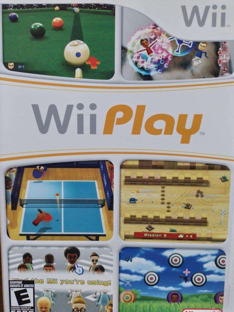 Wii - PLAY (NTSC Won`t Play on PAL Systems)