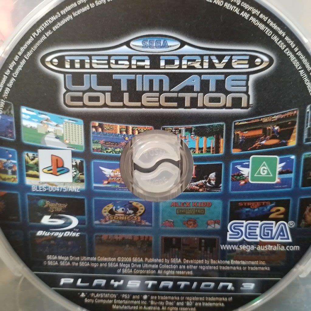 PS3 - Sega Mega Drive Ultimate Collection (Disc Only)