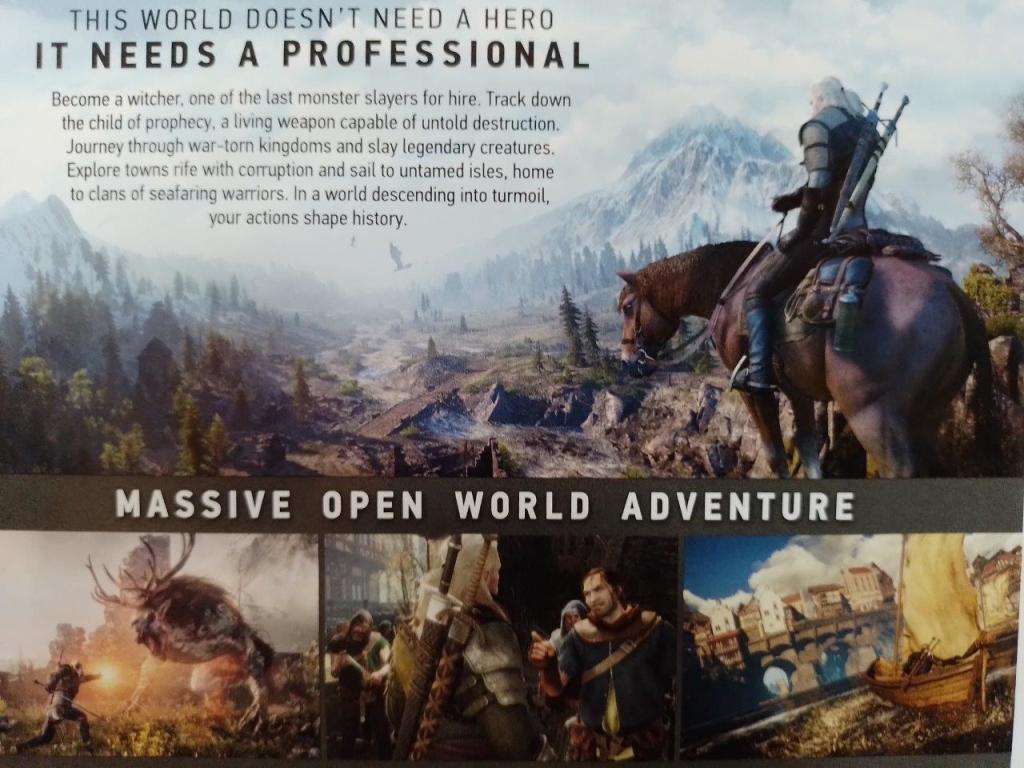 PS4 - The Witcher 3 Wild Hunt
