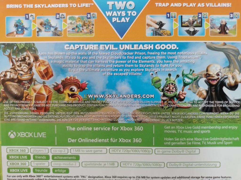 Xbox 360 - Skylanders Trap Team