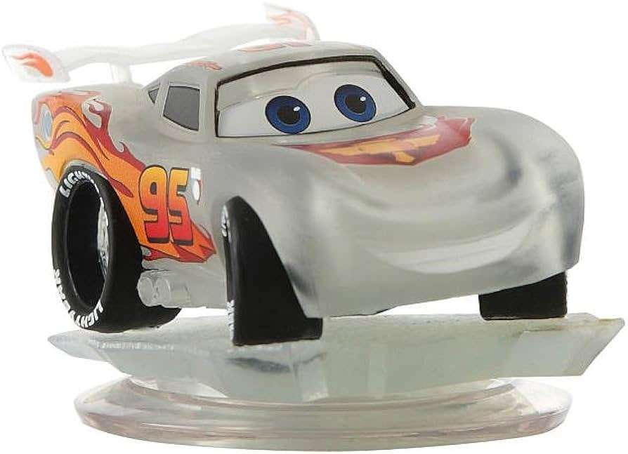 Disney Infinity - Lightning McQueen Clear- Disney Cars