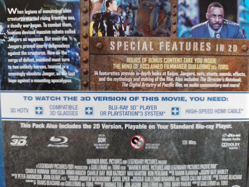 Blu-ray3D - Pacific Rim 3D