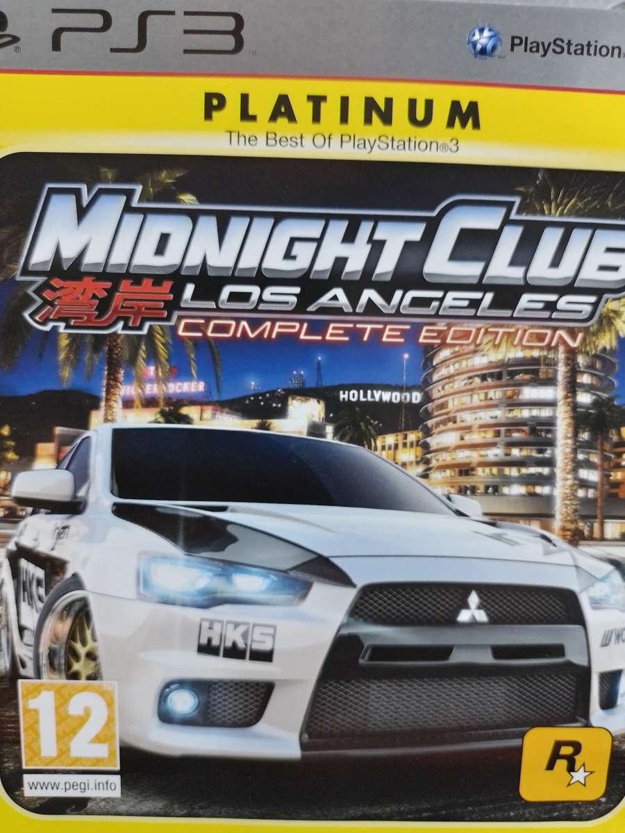 PS3 - Midnight Club Los Angeles Complete Edition - Platinum