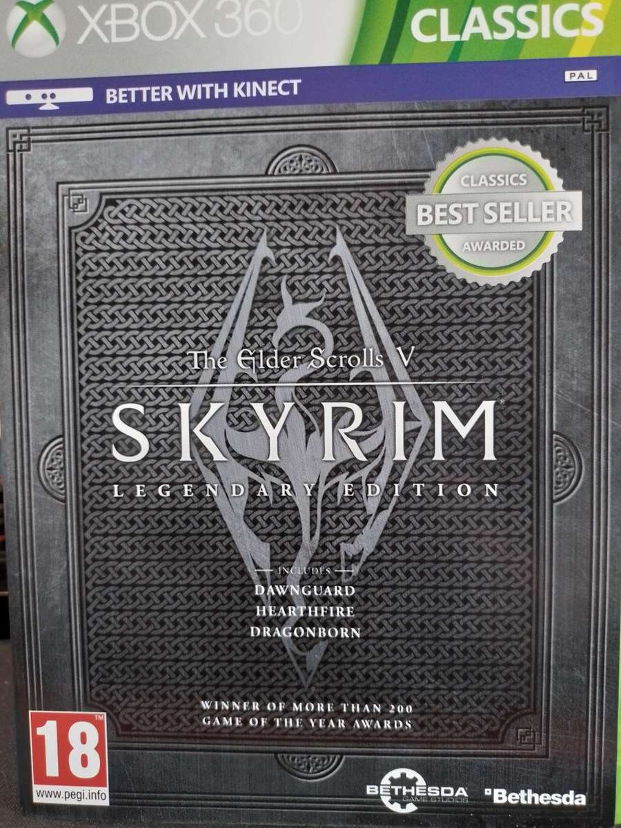 Xbox 360 - The Elder Scrolls V SKYRIM Legendary Edition - Classics