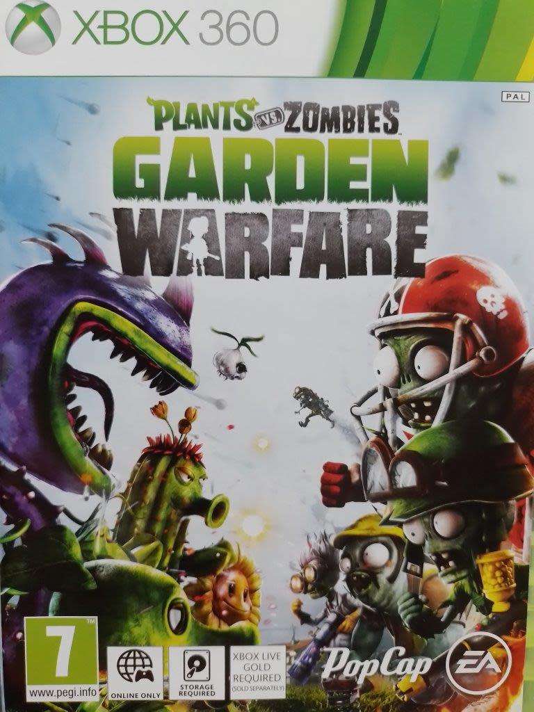 Xbox 360 - Plants vs Zombies Garden Warfare