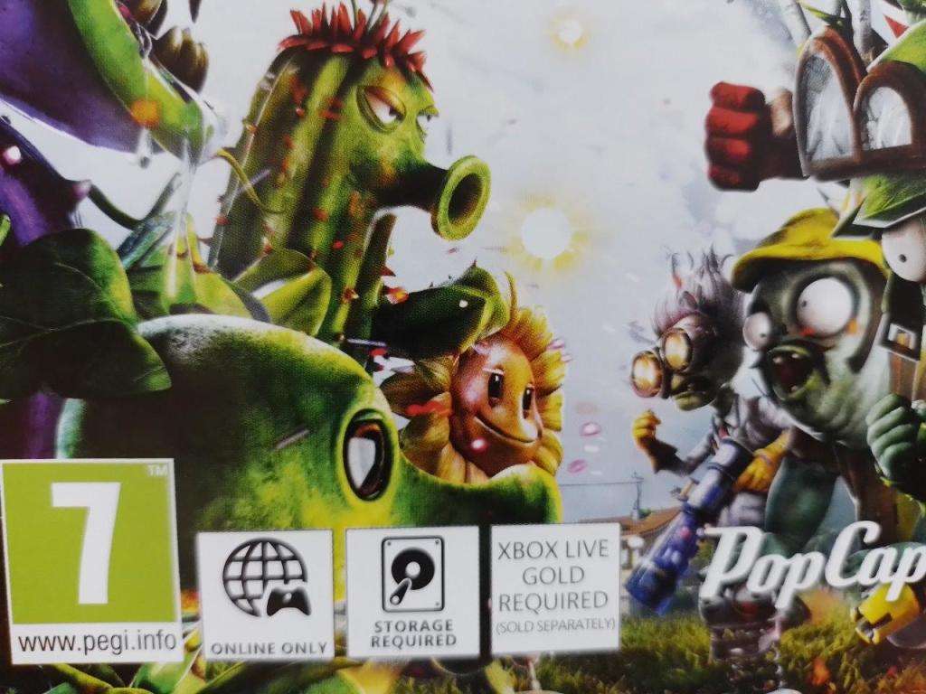 Xbox 360 - Plants vs Zombies Garden Warfare