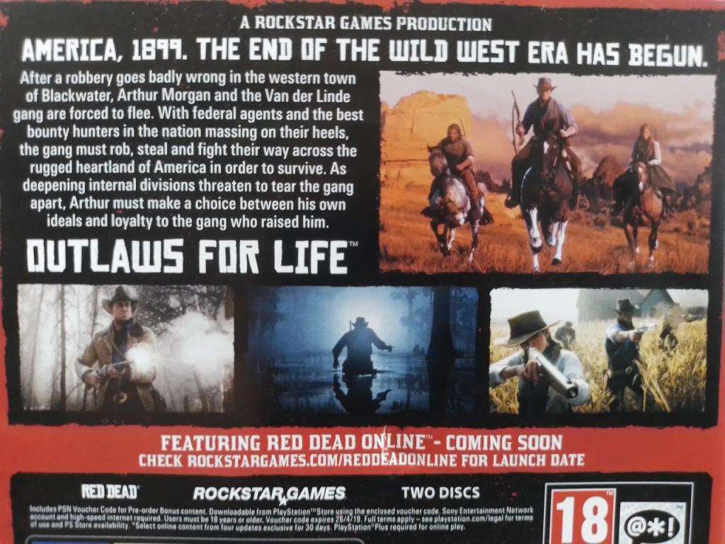 PS4 - Red Dead Redemption II