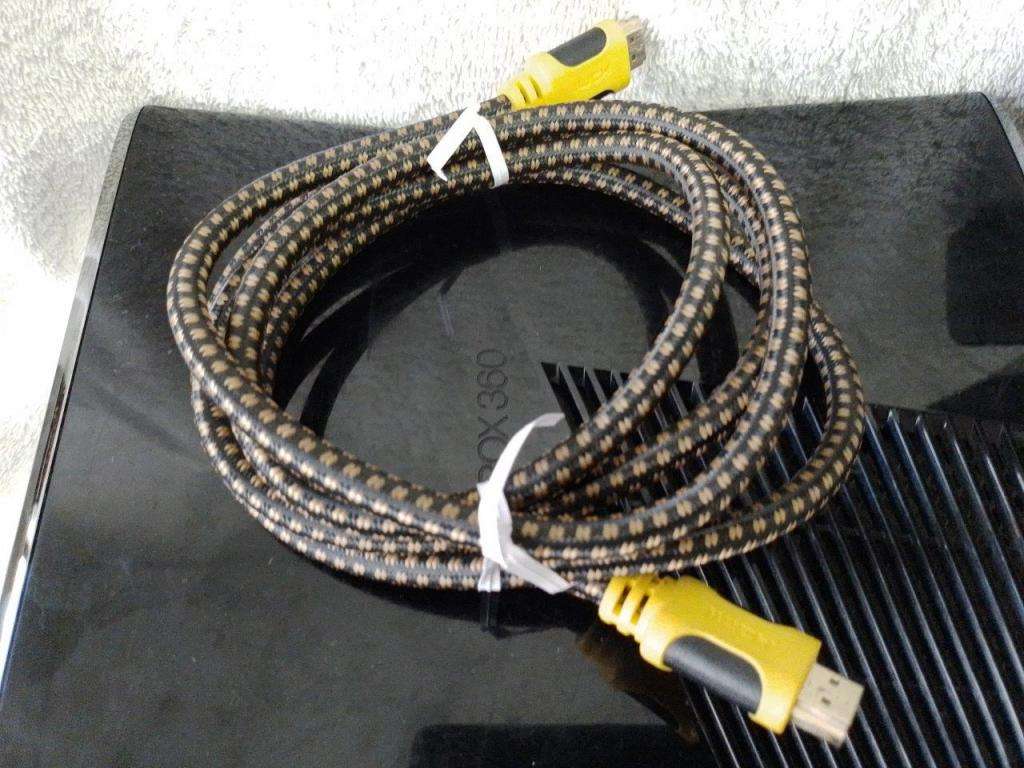 Xbox 360 S Console + Controller, PSU, HDMI Cable