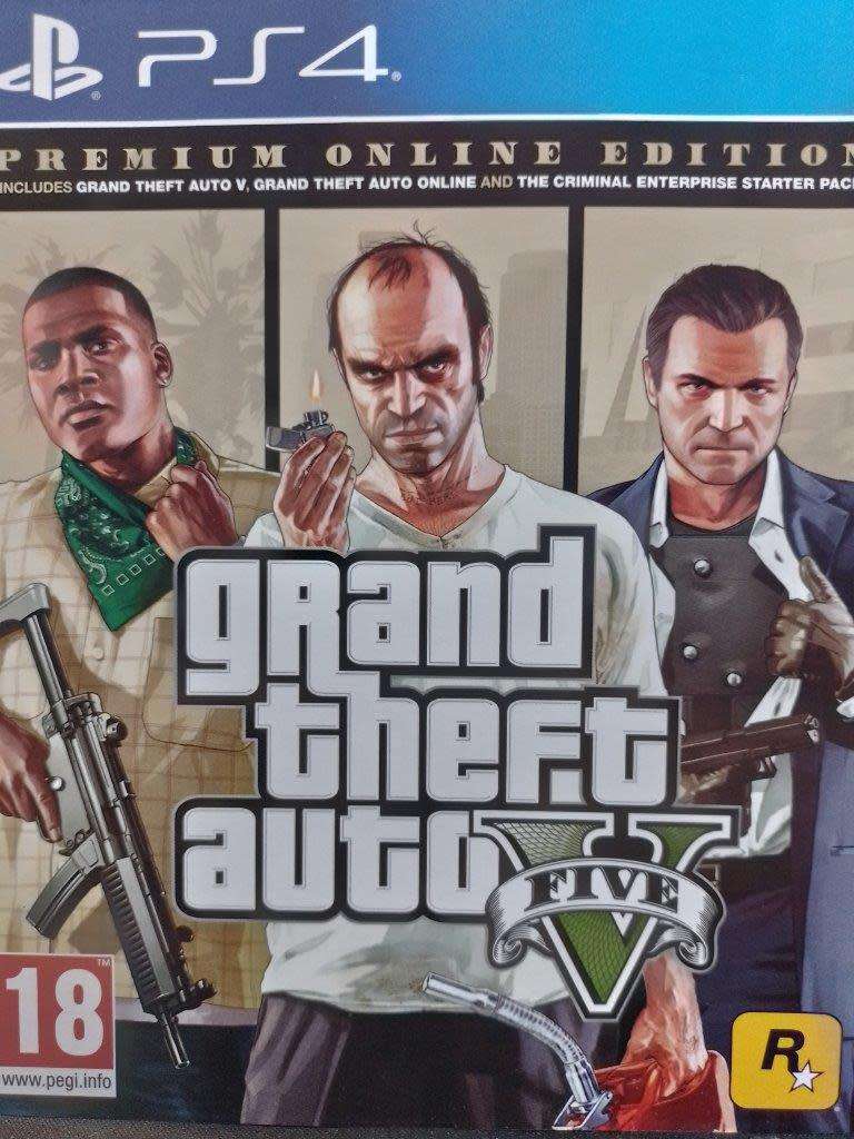 PS4 - Grand Theft Auto V Five