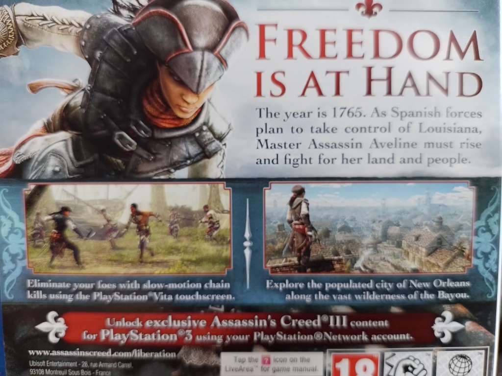 PSVITA - Assassin`s Creed Liberation