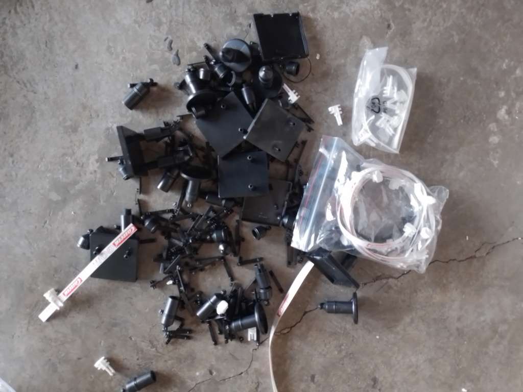 Carrera Go - Job Lot of Track barriers and clips  1:43 scale